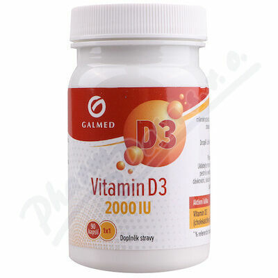 Galmed Vitamín D3 2 000 IU 90 tablet porovnat ceny