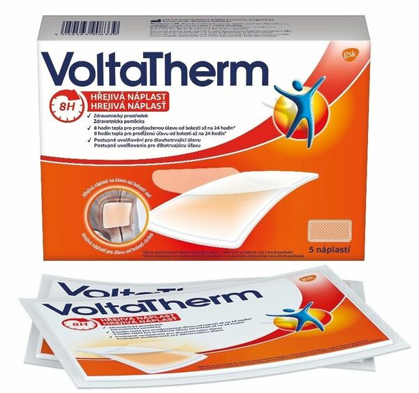 VoltaTherm hřejivá náplast - úleva od bolesti zad 5ks porovnat ceny