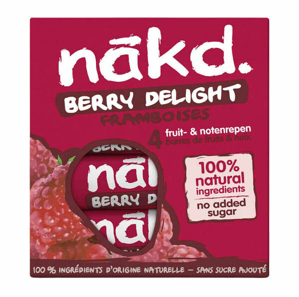 Nakd Berry Delight 4x35g porovnat ceny