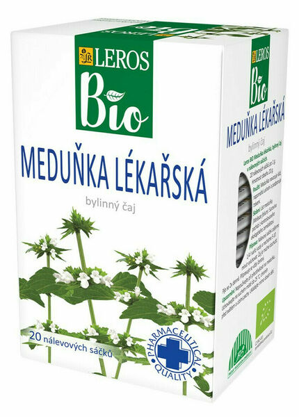 LEROS BIO Meduňka lékařská 20x1g porovnat ceny