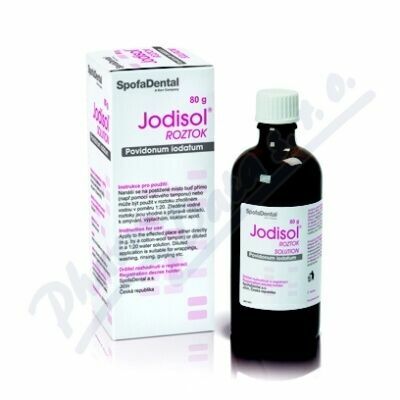 JODISOL 38,5MG/G kožní podání SOL 760G porovnat ceny