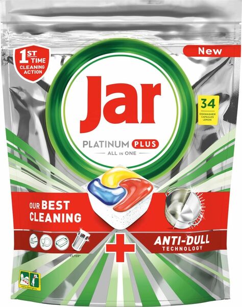 Jar kapsle na nádobí Platinum Plus Yellow 34ks porovnat ceny