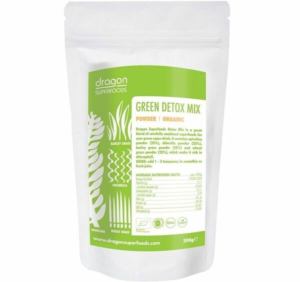Dragon Green detox mix 200g porovnat ceny