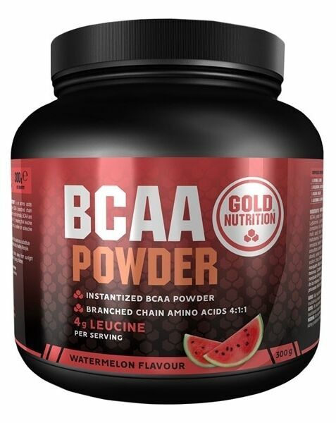 GoldNutrition BCAA POWDER vodní meloun 300g porovnat ceny