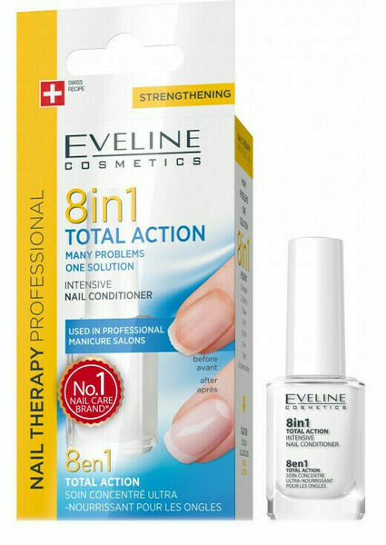 Eveline Cosmetics  Eveline SPA Nail Total 8v1 kondicionér nehty 12ml porovnat ceny