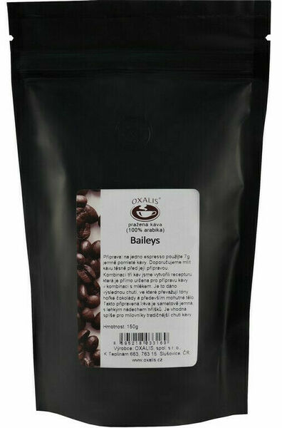 Oxalis Baileys - mletá káva 150g porovnat ceny