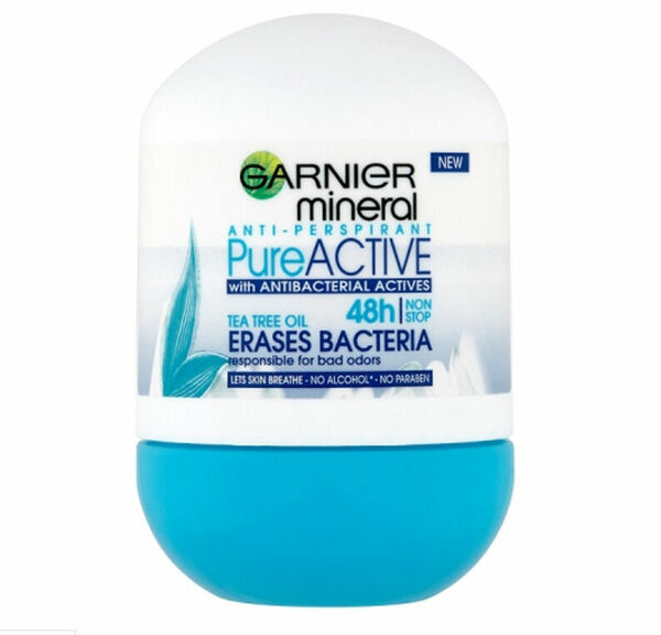 Garnier Antibakteriální antiperspirant 50ml porovnat ceny
