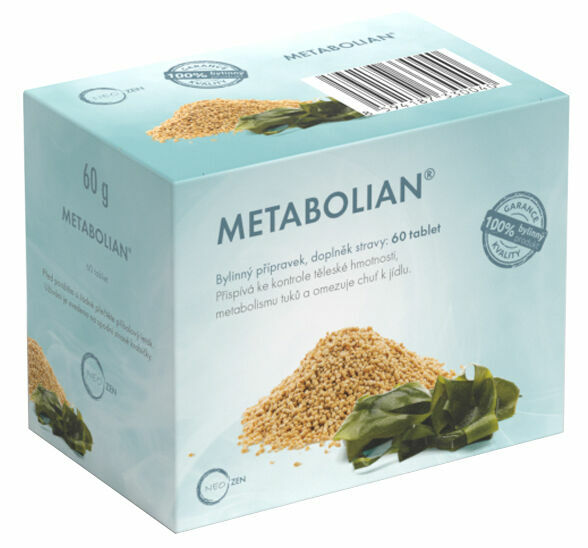 NeoZen Metabolian rychlejší spalování tuků 60 tablet porovnat ceny