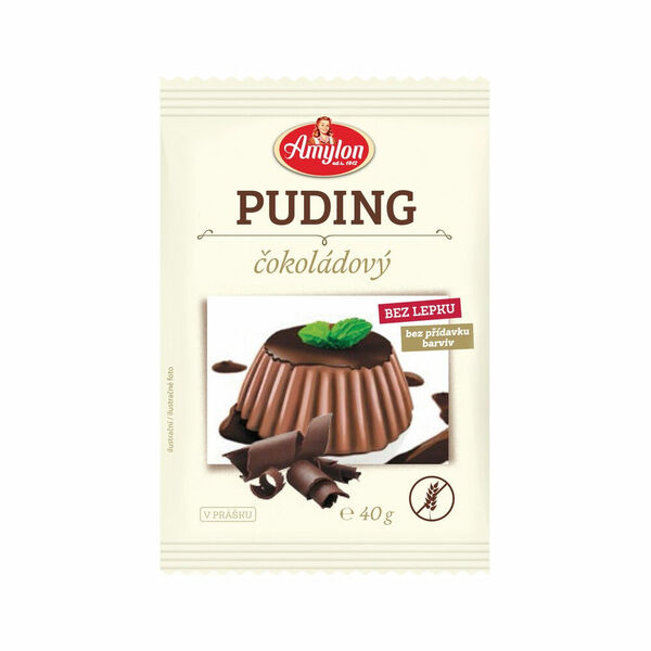 AMYLON Puding čokoládový bez lepku 40 g porovnat ceny