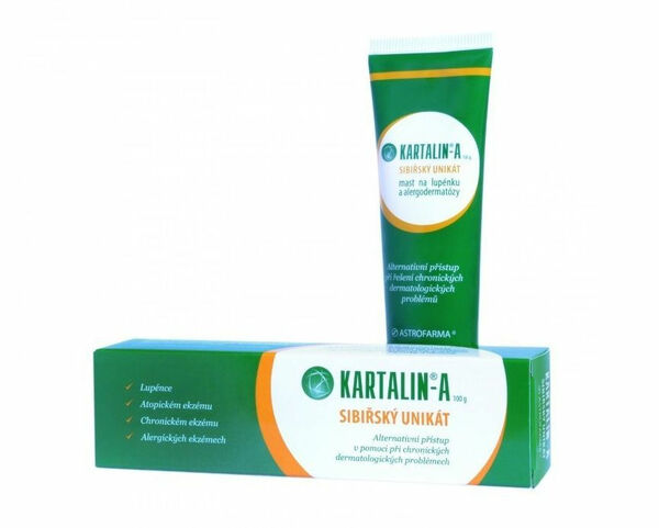 Kartalin-A mast na lupénku a alergodermatózy 100 g porovnat ceny