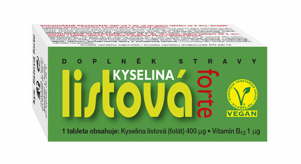 Naturvita Kyselina listová Forte 60 tablet porovnat ceny