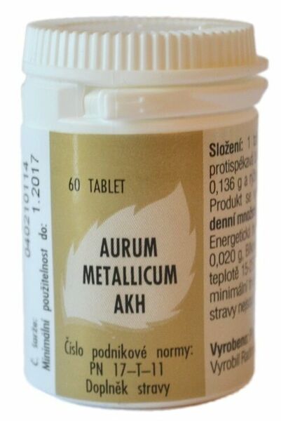 AKH Aurum Metallicum 60 tablet porovnat ceny