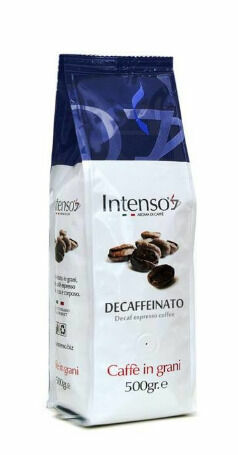 Intenso Decaffeinato zrnková káva 500g porovnat ceny