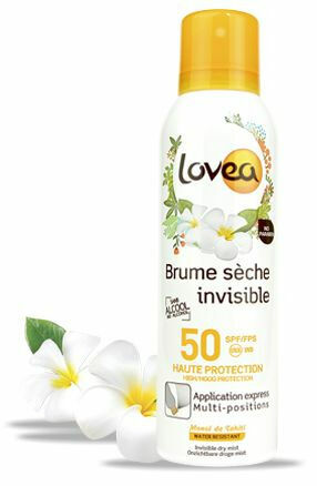 Lovea Voděodolný ochranný sprej na opalování SPF50 200 ml porovnat ceny