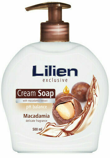 Lilien krémové tekuté mýdlo Macadamia 500ml porovnat ceny