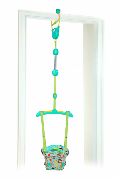 Bright Starts  Skákadlo do dveří Zig Zag Zebra 6m+, do 12kg porovnat ceny