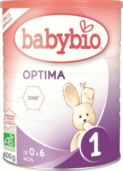 Babybio Optima 1 kojenecké bio mléko 400g porovnat ceny