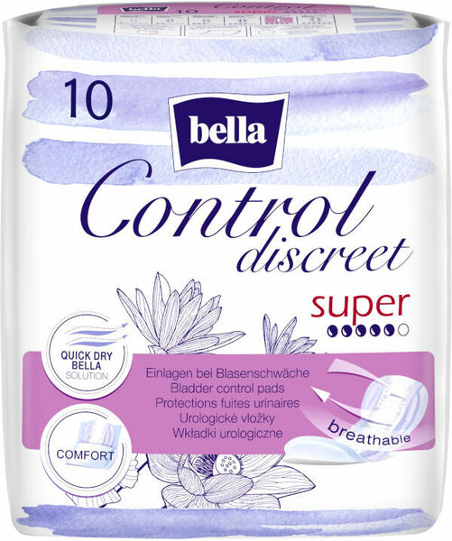 Bella Lady  Bella Control Discreet super urologické vložky 10ks porovnat ceny