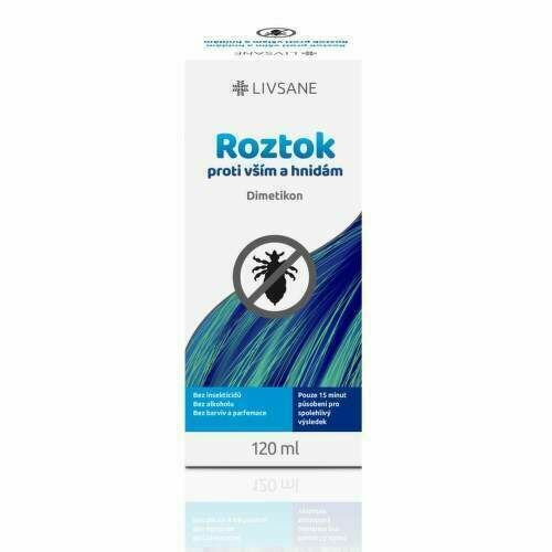 LIVSANE Roztok proti vším a hnidám 120ml porovnat ceny