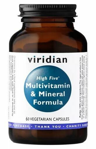 Viridian High Five Multivitamin & Mineral Formula 60kapslí porovnat ceny