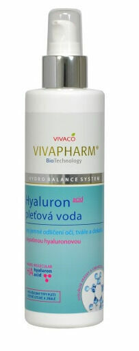 Vivaco Pleťová voda s kyselinou hyaluronovou 200ml porovnat ceny