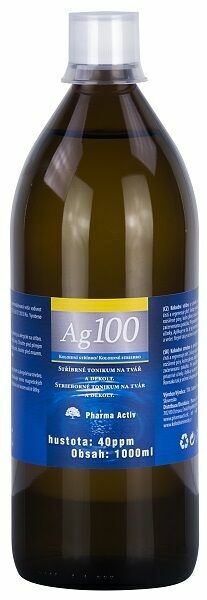 Pharma Activ  Koloidní stříbro Ag100 40ppm 1000ml porovnat ceny