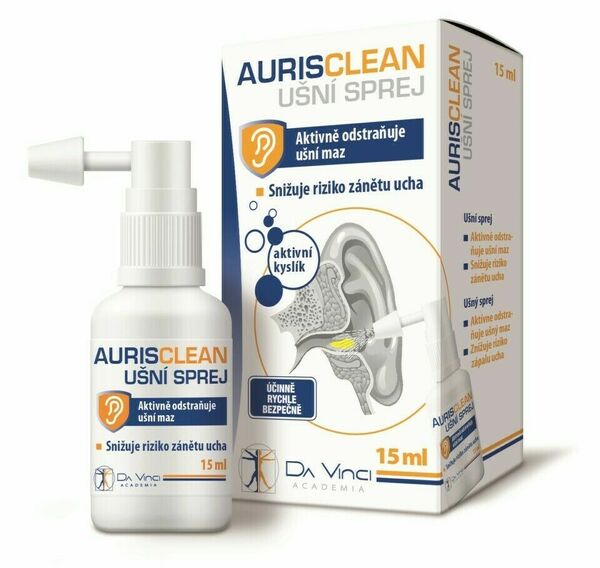 AurisClean ušní sprej DaVinci Academia 15ml porovnat ceny