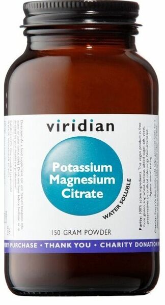Viridian Potassium Magnesium Citrate 150g porovnat ceny