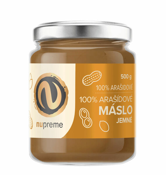 Nupreme Arašídové máslo jemné 500 g porovnat ceny
