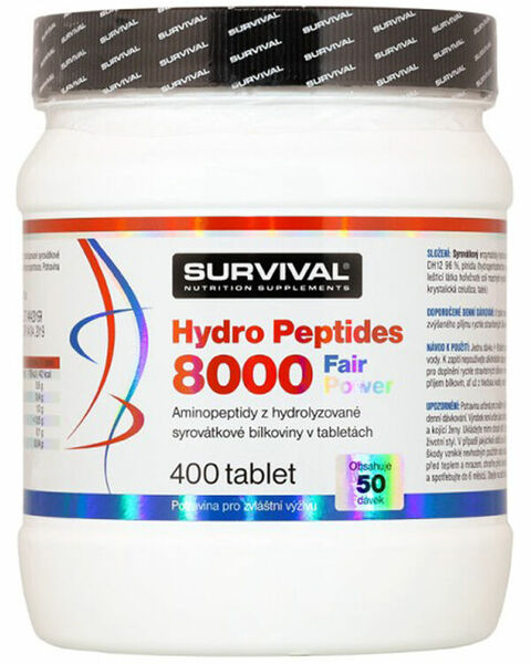 Survival Nutrition Hydro Peptides 8000 Fair Power 400 tablet porovnat ceny