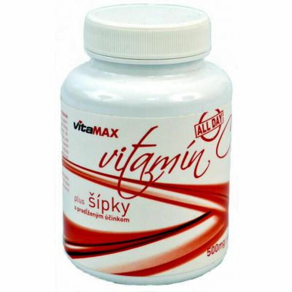 VITAMAX Vitamín C 500 mg s šípky prodloužený účinek 30 tablet porovnat ceny