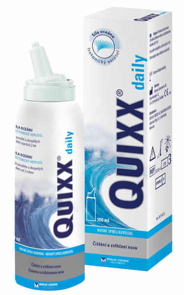Quixx daily nosní sprej 100ml porovnat ceny