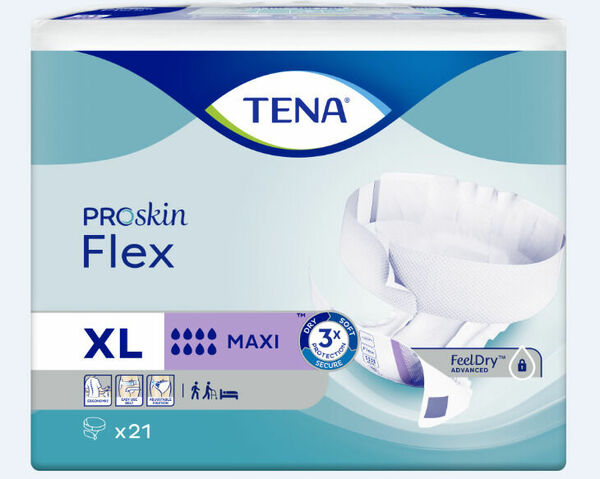 Inkontinenční kalhotky TENA Flex Maxi XL 21ks porovnat ceny