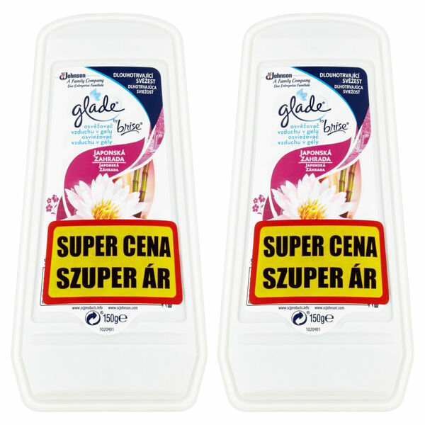 GLADE by Brise Japonská zahrada osvěžovač vzduchu v gelu 2 x 150 g porovnat ceny