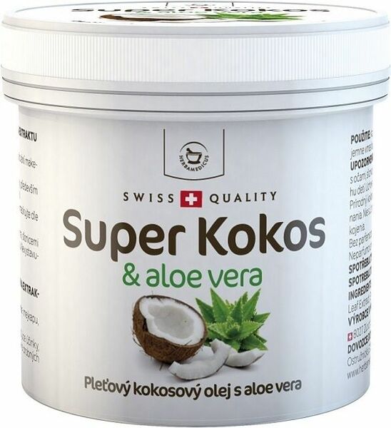 Herbamedicus Super Kokos a aloe vera pleťový olej 150ml porovnat ceny