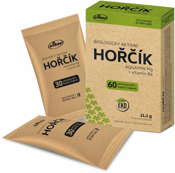 VITAR Hořčík Aquamin EKO 60 kapslí porovnat ceny