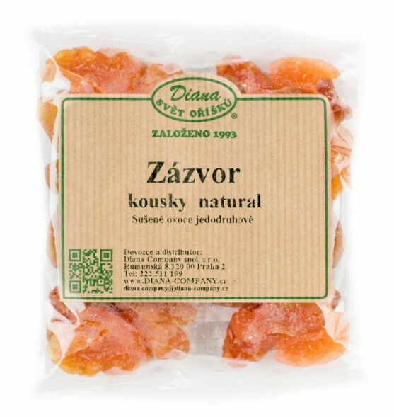 Diana Company Zázvor kousky natural 100g porovnat ceny