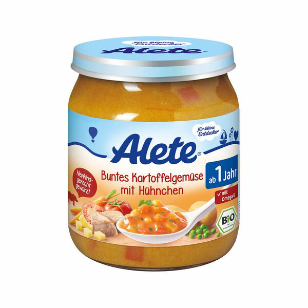 ALETE Bio Zelenina s bramborem a kuřecím masem 250 g porovnat ceny