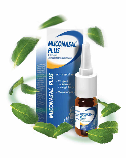 Muconasal® Plus 1.18mg/ml nosní sprej 10ml porovnat ceny