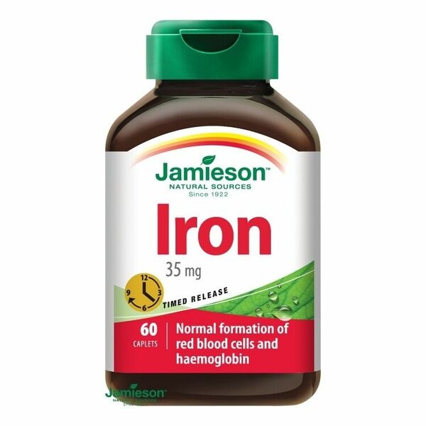 Jamieson Železo 35mg s postupným uvolňováním 60 tablet porovnat ceny