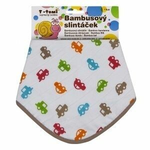 T-tomi  BIO Bambusový slintáček, cars / auta porovnat ceny