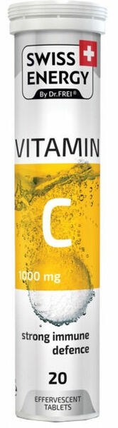 Swiss Energy Vitamín C 1000mg 20 šumivých tablet porovnat ceny