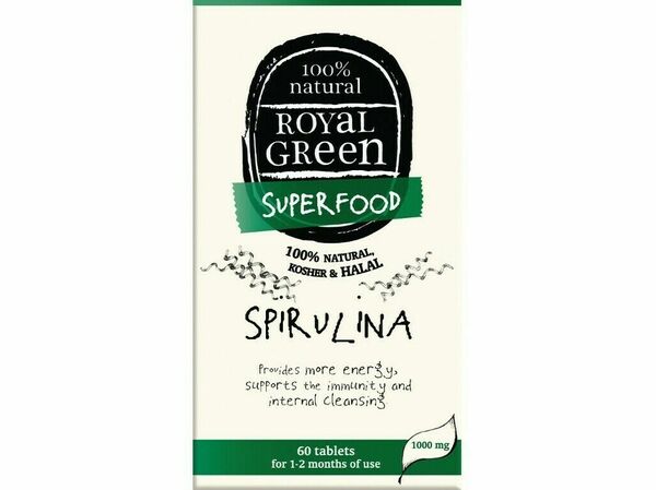 Royal Green  Bio Spirulina 60tbl. porovnat ceny