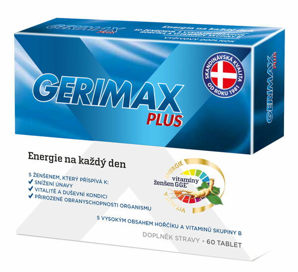 Gerimax Plus 60 tablet porovnat ceny