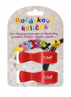 T-tomi  Kočárkový kolíček, red / červená porovnat ceny