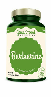 GreenFood Nutrition Berberine Hcl 60cps porovnat ceny