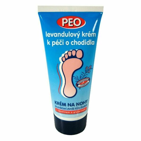 PEO levandulový krém k péči o chodidla 100ml porovnat ceny