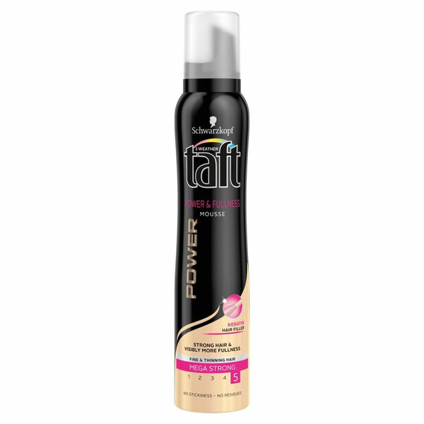 TAFT Pěnové tužidlo Power&Fullness mega silná fixace 200 ml porovnat ceny