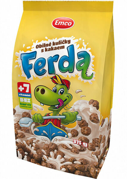 EMCO Obilné kuličky s kakaem Ferda 375g porovnat ceny