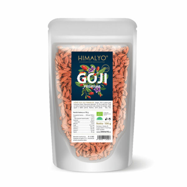 HIMALYO Goji Premium sušené plody 100 g BIO porovnat ceny